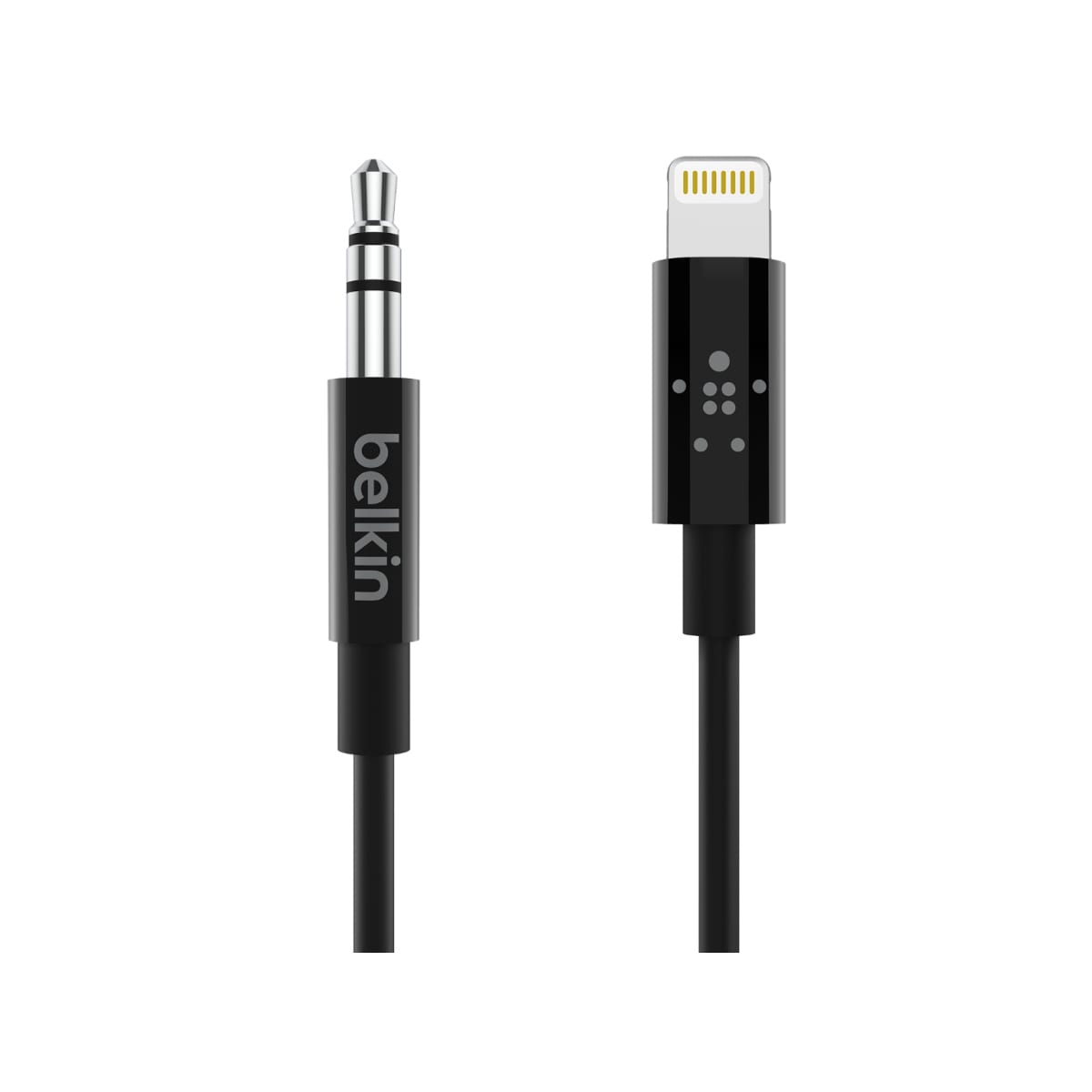 Belkin Lightning til 3,5 mm adapter 90 cm (sort)