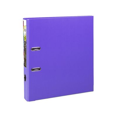 Exacompta Prem'Touch - Classeur à levier - Dos 50 mm - A4 Maxi - pour 400 feuilles - violet