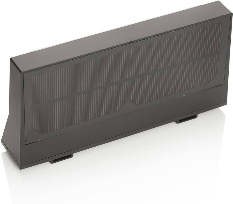 LED Wandlamp Maresia - Donkergrijs - Zonne-energie - Met Sensor