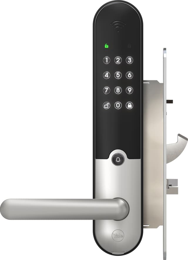 Yale Doorman L3S Flex digital lås (børstet stål)