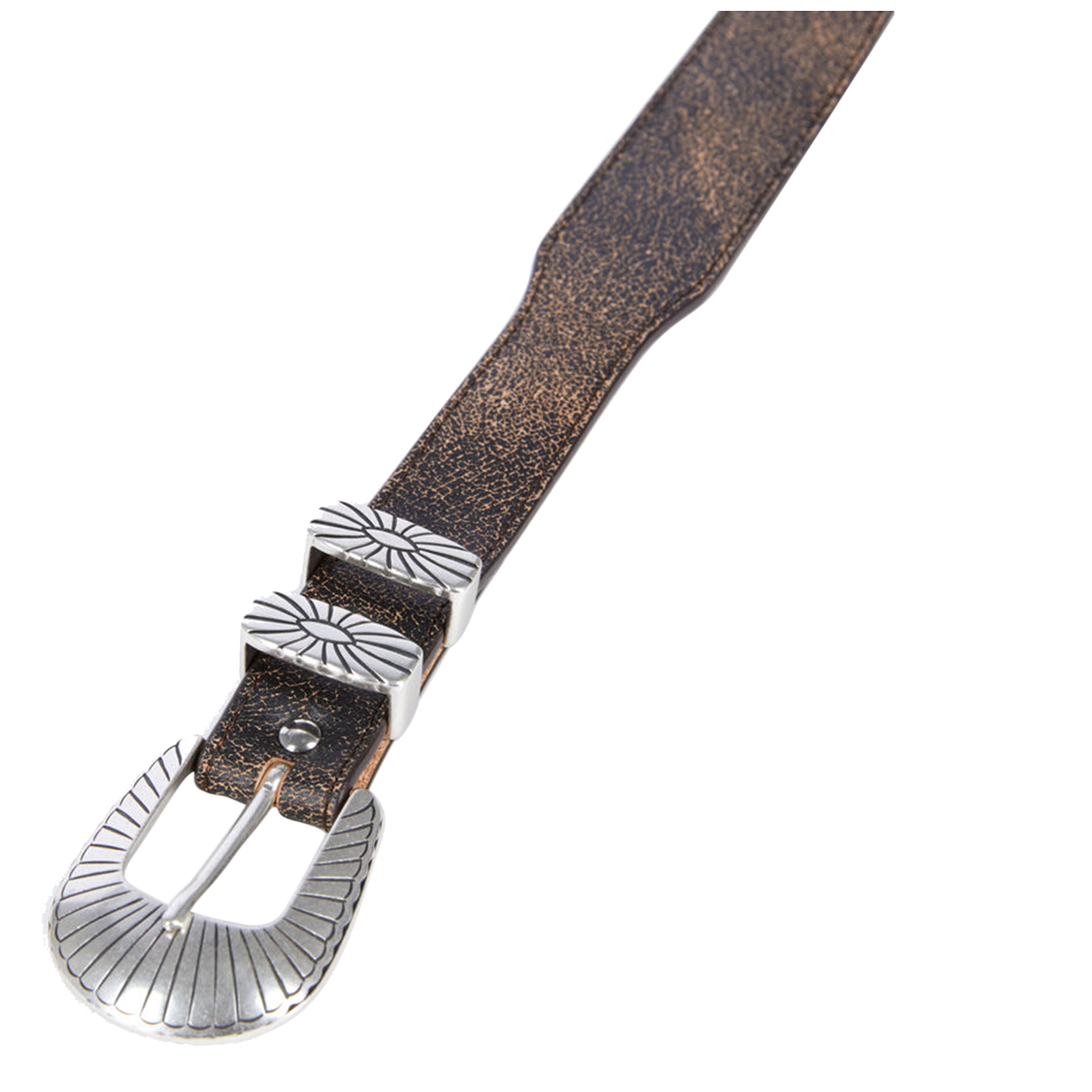 Ceinture en cuir | Marron