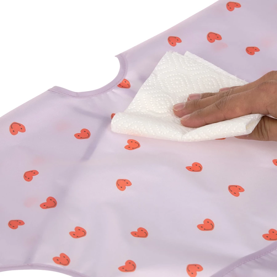 LÄSSIG Ärmellätzchen mit Auffangschutz 2er Pack Happy Rascals Herz