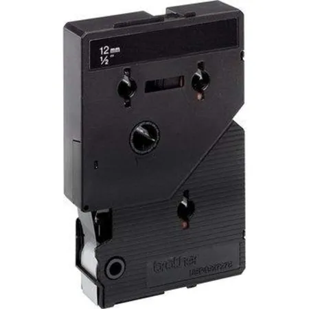 Brother Schriftbandkassette TC 12mm schwarz auf weiß
