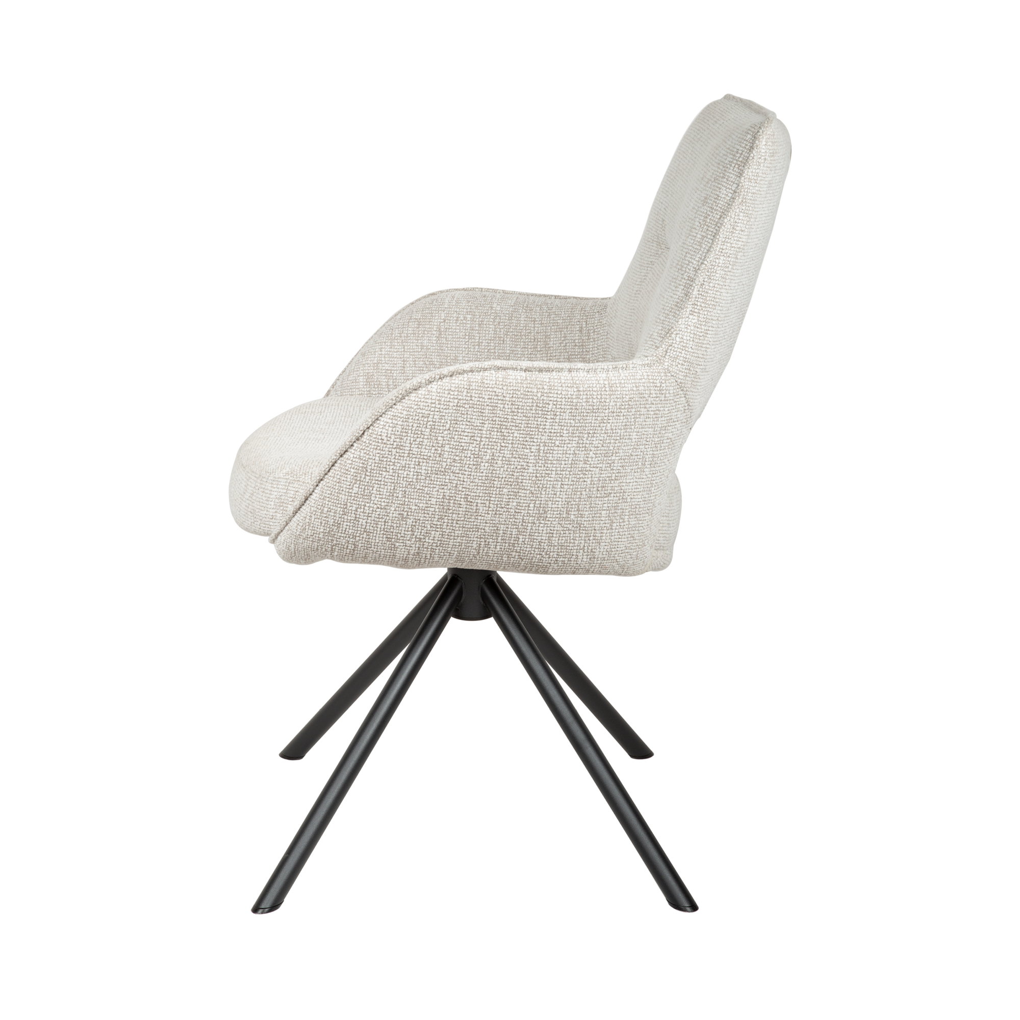 Aris draaistoel beige