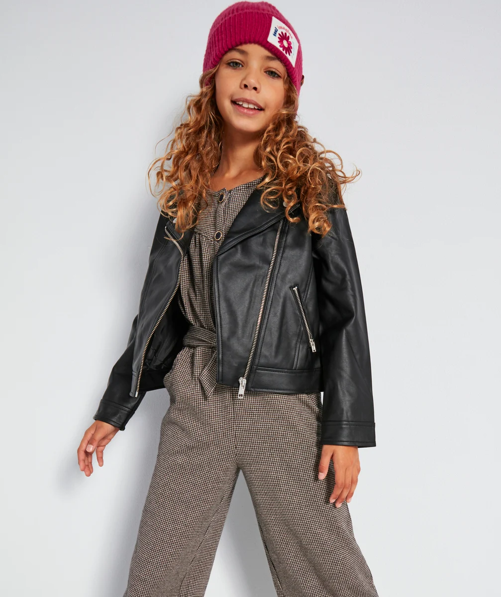VESTE PERFECTO FILLE NOIRE