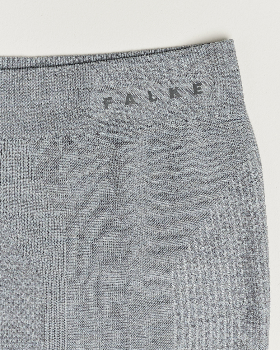 Falke Wool Tech Tights Grey Heather
