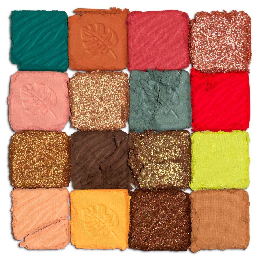 NYX Professional Makeup Ultimate Color Palette 16-Pan Paradise Shock 02W 16x0,8g