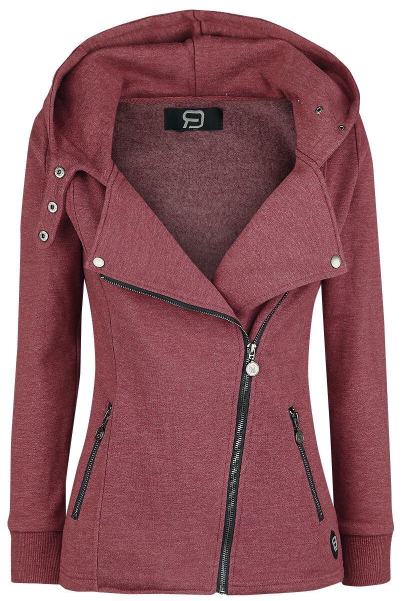 Let It Rock | RED by EMP Sweat-shirt zippé à capuche