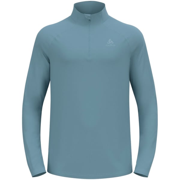 T-shirt running ODLO ESSENTIAL CERAMIWARM MID LAYER 1/2 ZIP PROVINCIAL BLUE