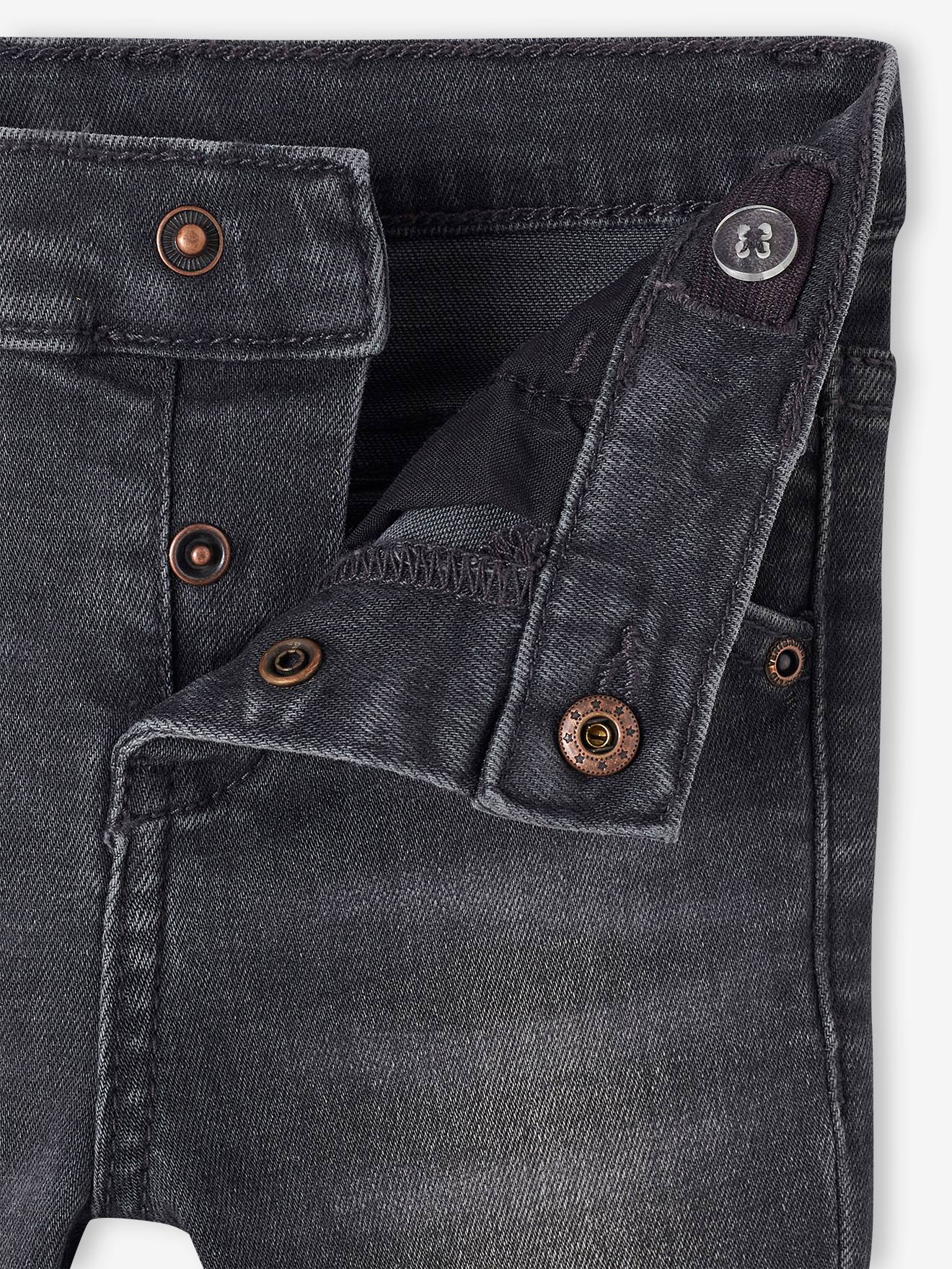 Calça jeans reta para bebê