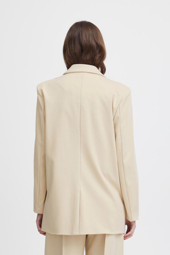 ICHI IHKATE SUS OVERSIZE BL Doeskin