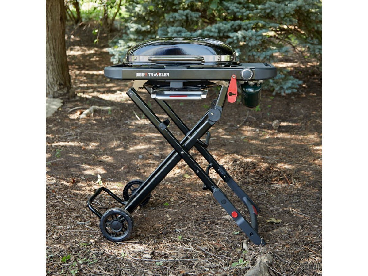Weber Traveler Compact draagbare gasbarbecue