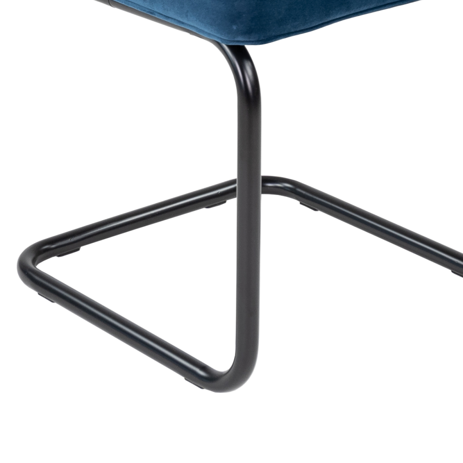 Kick buisframe stoel Ivy - donkerblauw