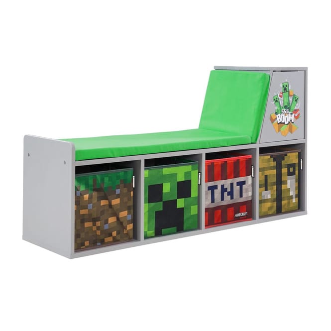 Minecraft - Sitzbank mit Regalen