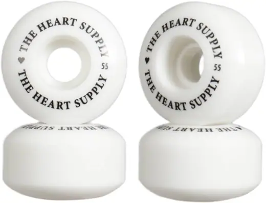 Heart Supply Clean Heart 99A Skateboard Hjul 4-Pak