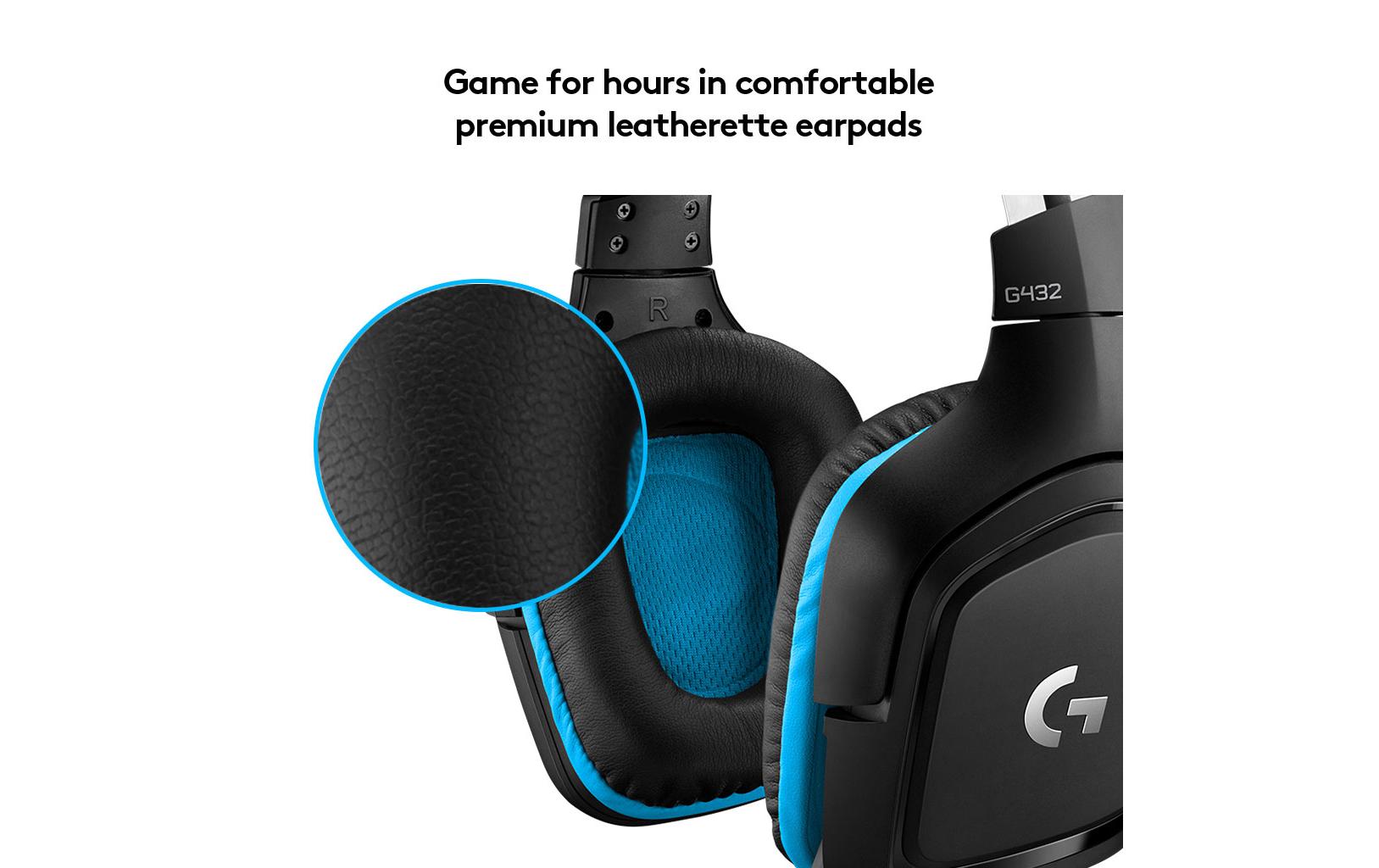 Headset G432 7.1 Surround SchwarzOver-Ear Gaming-Headset
