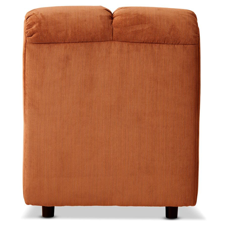 HKliving Wave bank element midden small corduroy rib hay
