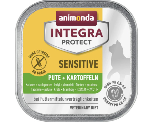 Animonda Protect Sensitive natvoer voor katten, kalkoen & aardappelen, 100g
