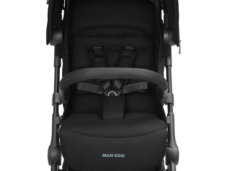 MAXI-COSI Buggy Lara2 Schwarz Kinderwagen für enge Räume und grosse Abenteuer