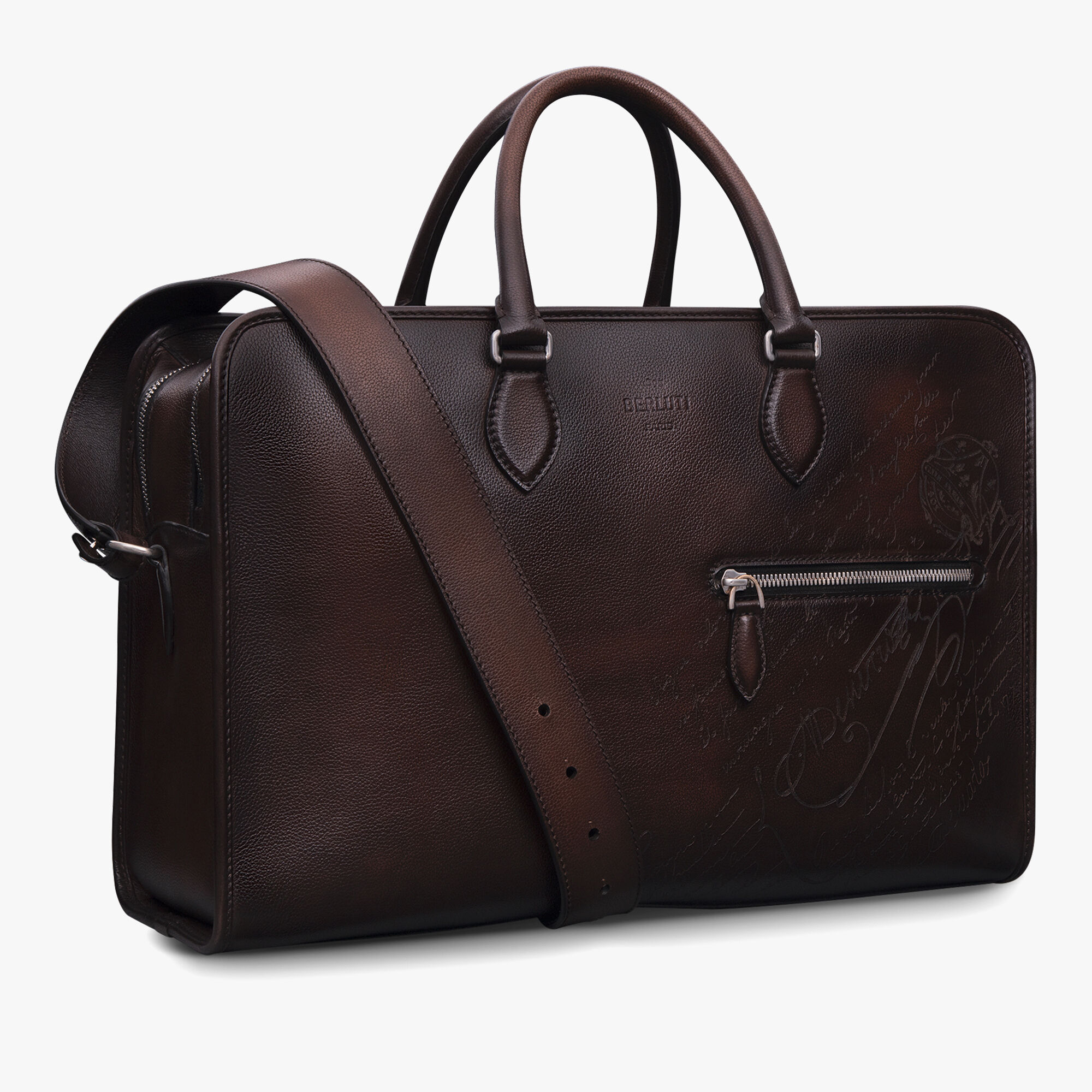 Cartable F088 En Cuir Scritto