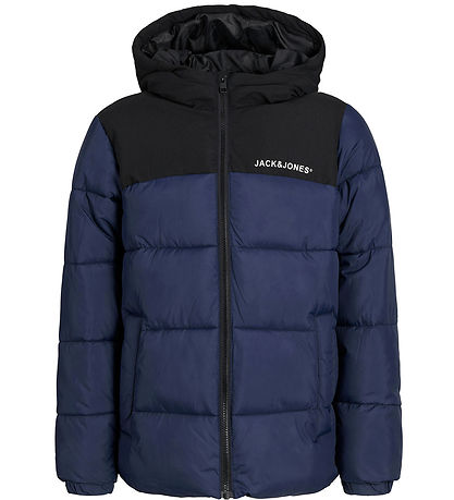 Jack & Jones Steppjacke - JJMoon - Navy Blazer/Blockieren