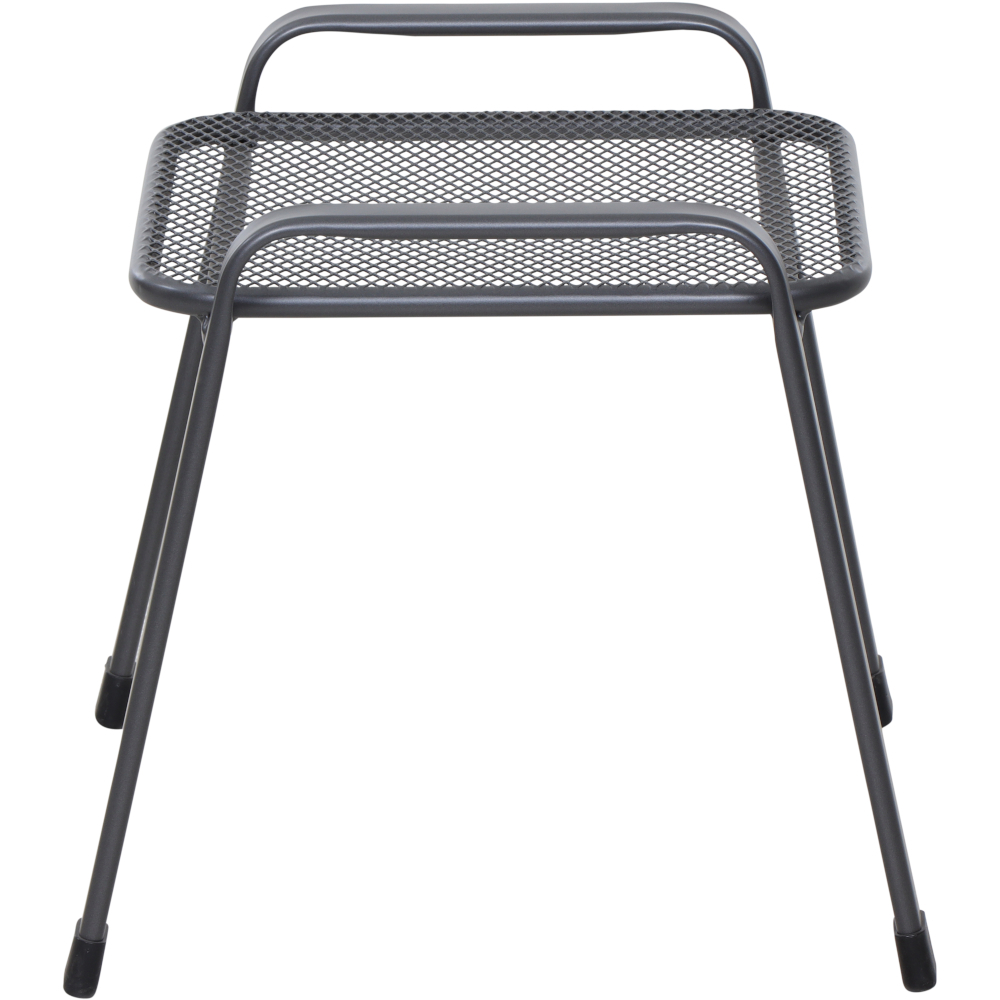 Hocker ELDA - matt anthrazit - stapelbar