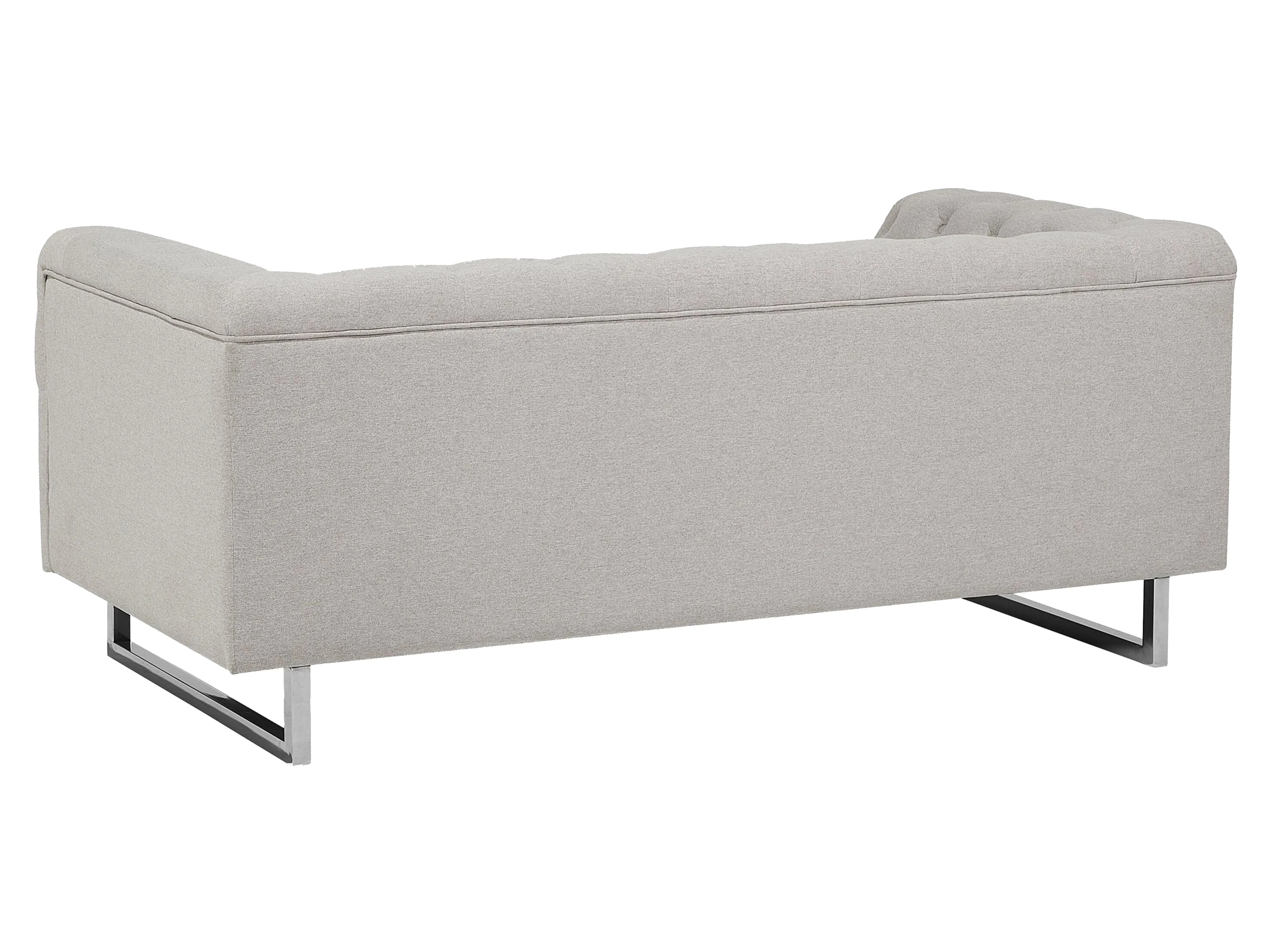 Bankenset 5-zits VISSLAND Stof Lichtbeige
