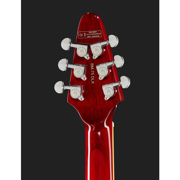 Harley Benton BM-75 Trans Red