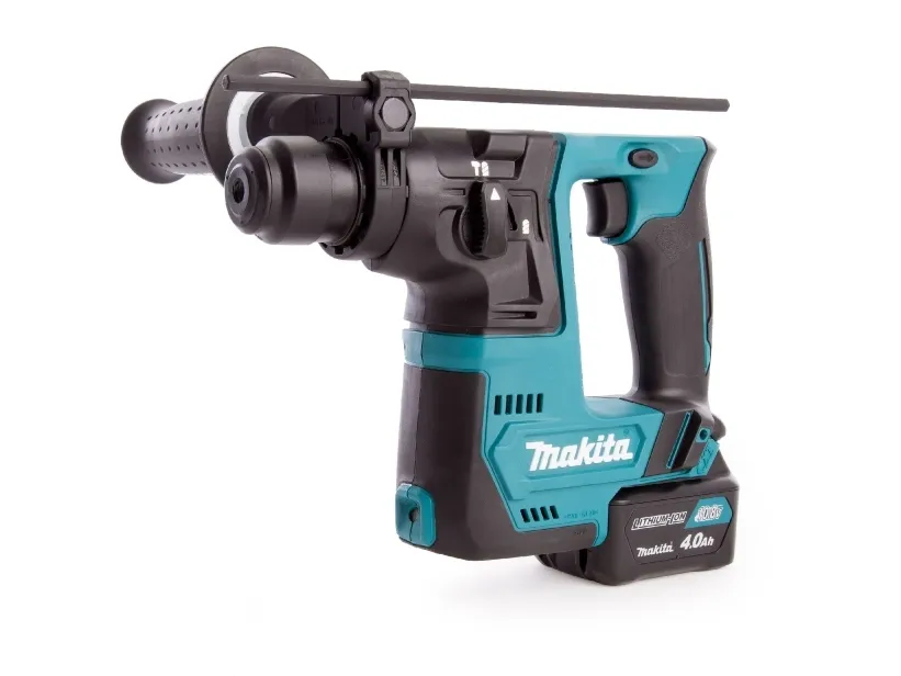 Makita HR140DSMJ - Roterende hammer - ledningfri - 2 tilstande - SDS-plus - 1 Joule - 2 batterier - 10.8 V