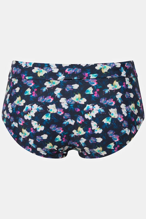 Bellieva-Tankini, Zweiteiler, Blumenmuster, Raffung, verstellbare Träger