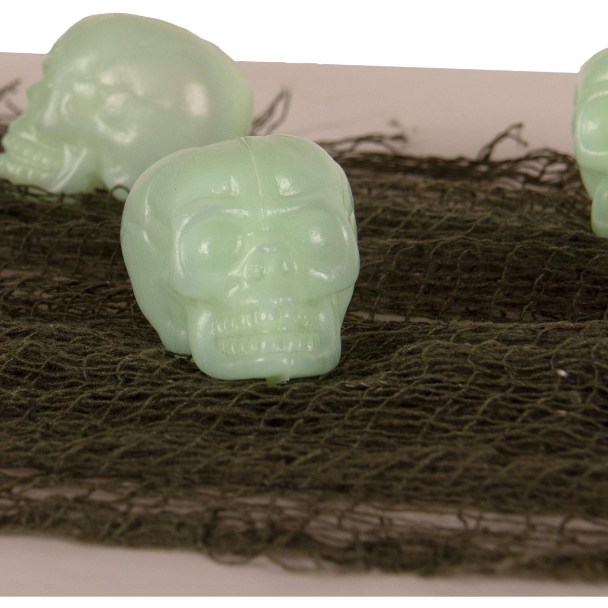 Halloween Tafelloper Met Schedels 5 delig
