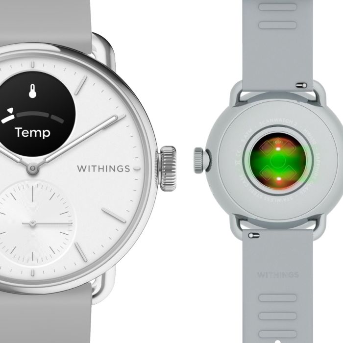 Withings Unisex Ure Scanwatch 2 38mm Hvid