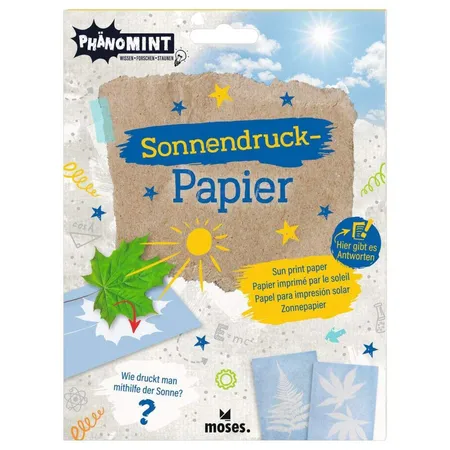 moses. PhänoMINT Sonnendruck-Papier