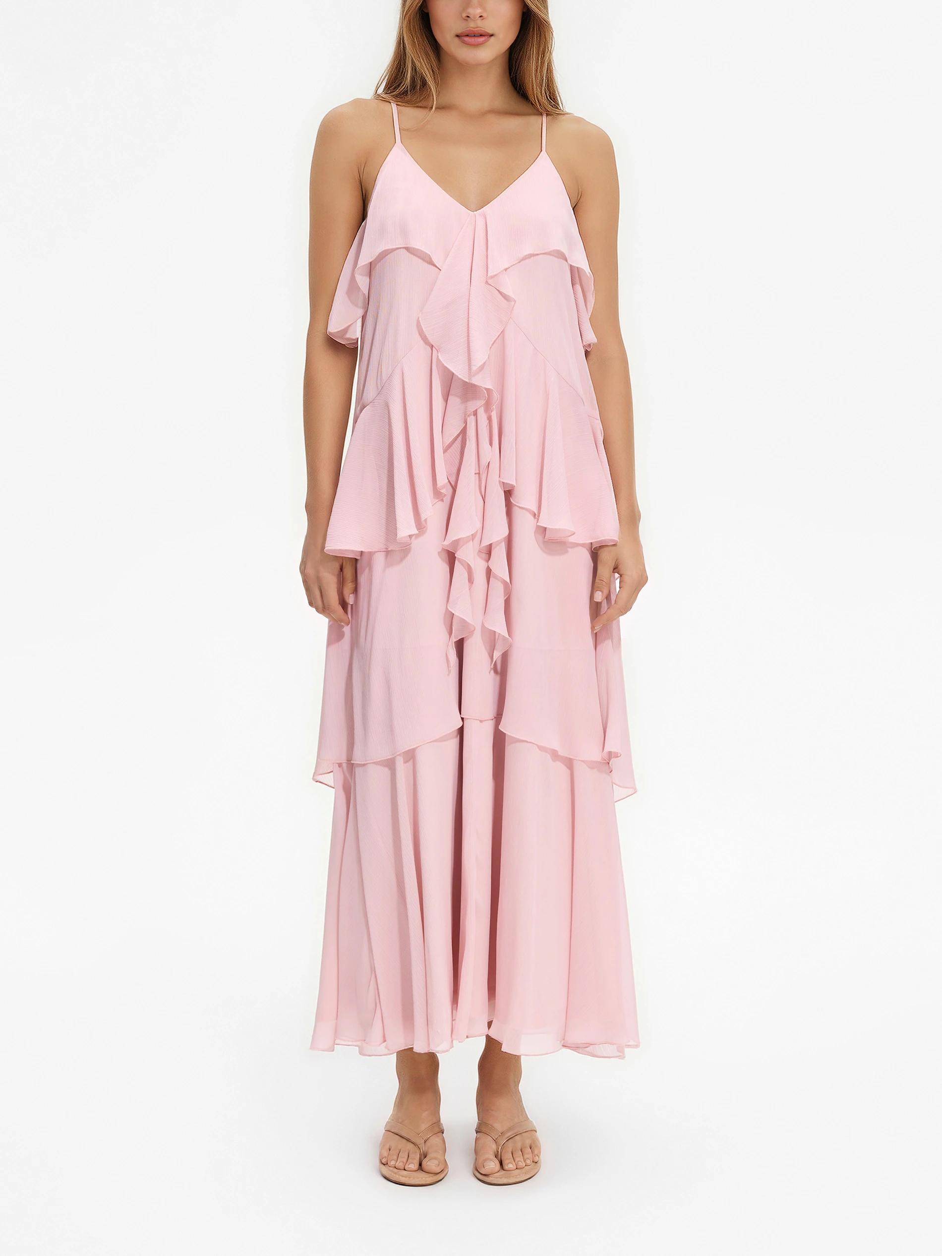 Kleid mit Rüschen