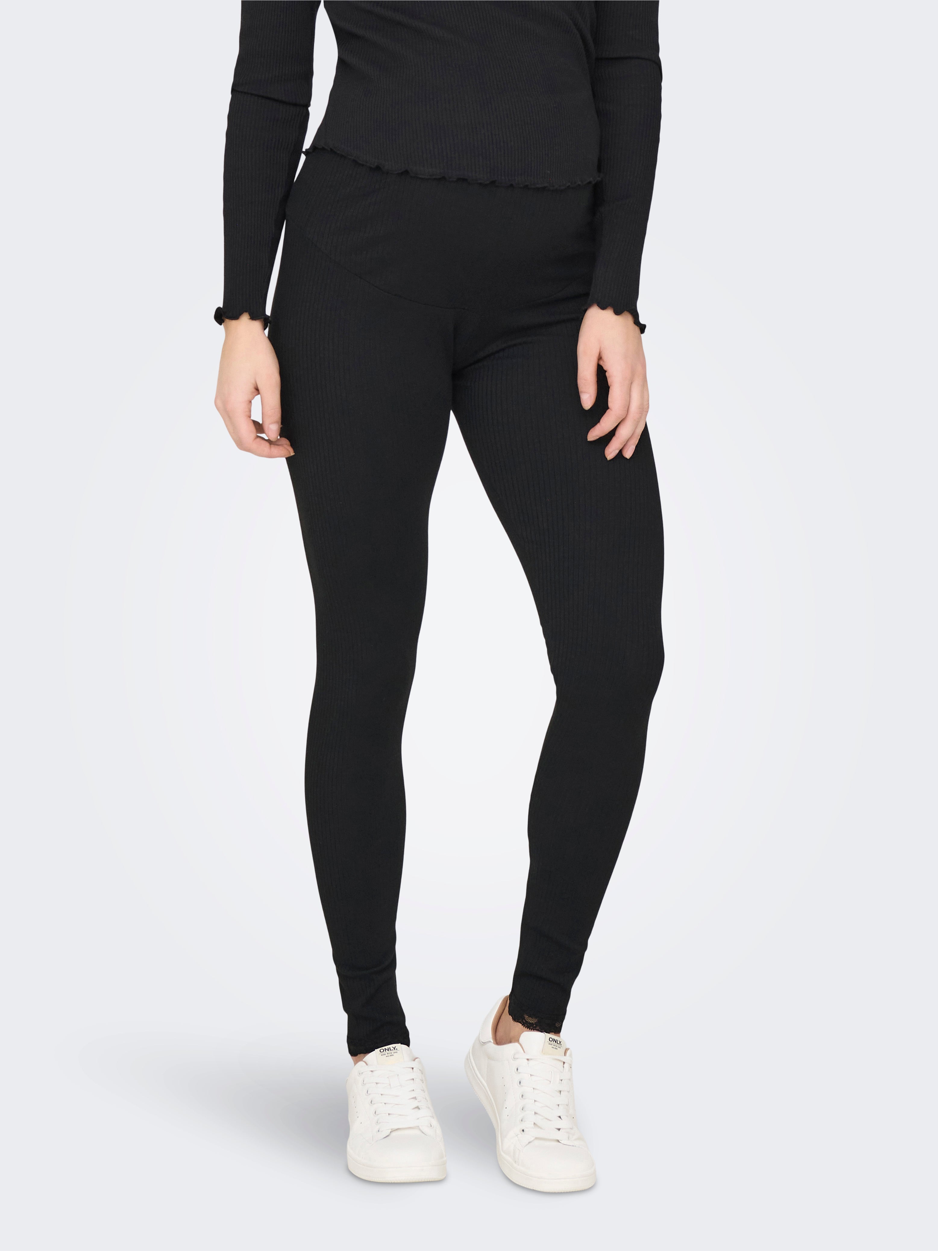 OLMIPASS Normal geschnitten Leggings Black