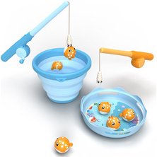 Pêche à la ligne 'Fishing Game', bleu / orange