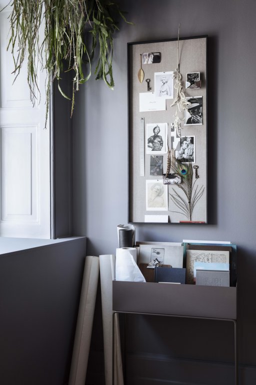 Ferm Living Scenery prikbord 100x45 black