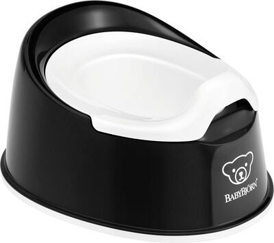BabyBjörn Smart Potte, Svart/Hvit