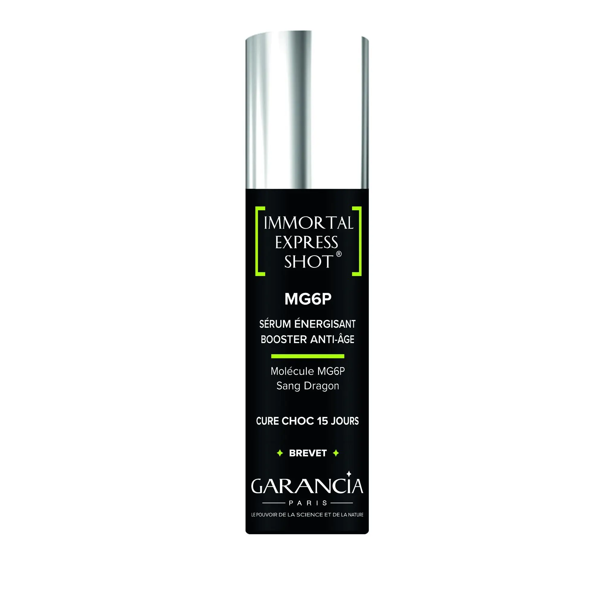 Garancia - immortal express shot MG6P sérum énergisant booster anti-âge 15ml - Nouveautés