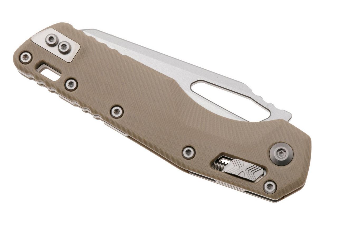 Microtech MSI Standard Issue 210-10FLGTTA, Stonewashed M390MK, Fluted Tan G10 zakmes