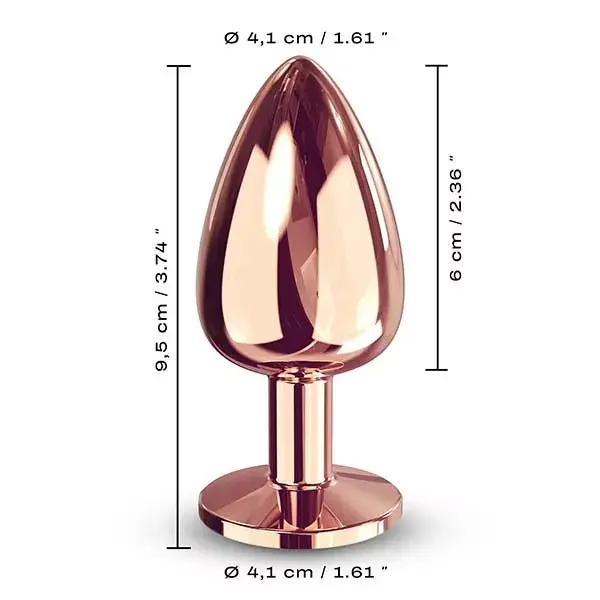 Dorcel Diamond plug Rose Gold L