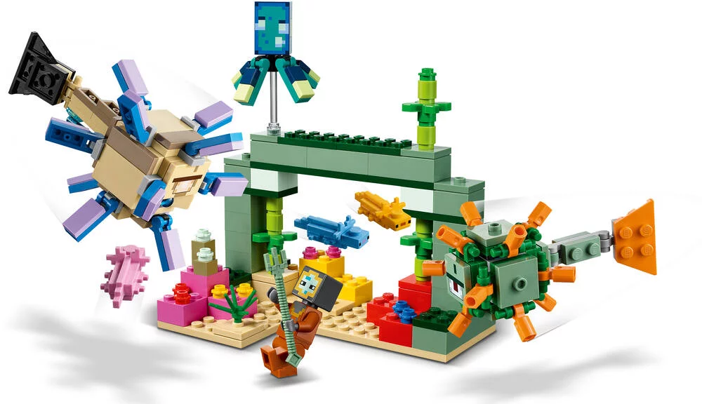 LEGO®MINECRAFT 21180 - LE COMBAT DES GARDIENS