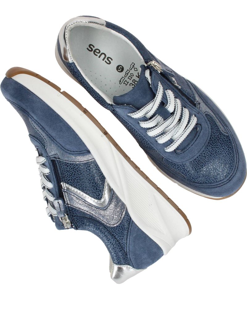 Sens Sneakers Blauw Dames