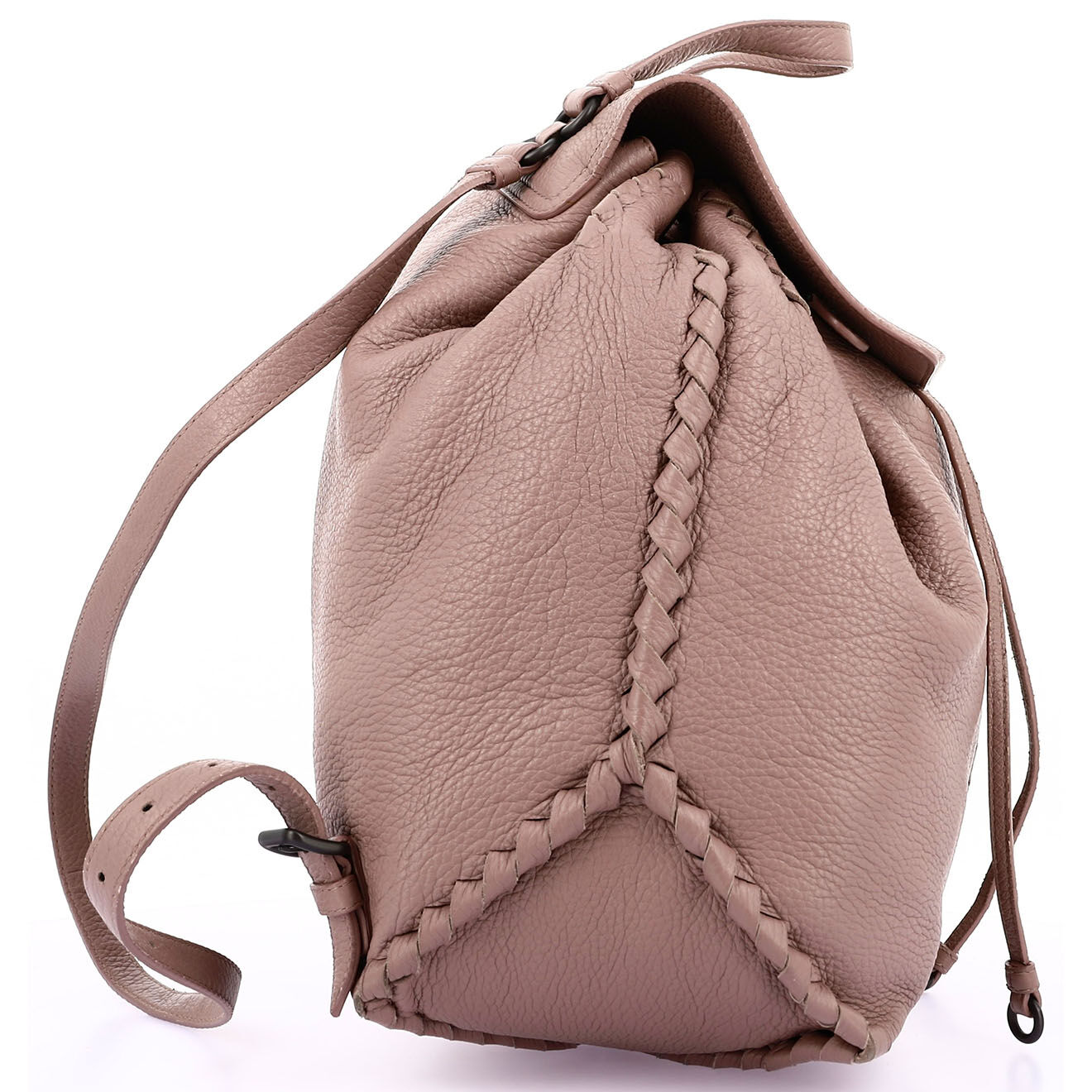 Bottega Veneta Sac à dos en Cuir Grand rose - Très bon état - Longueur 41 cm