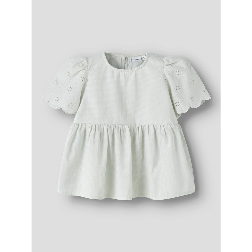 Køb Name It Pale Aqua Nmfhalcyon Ss Top