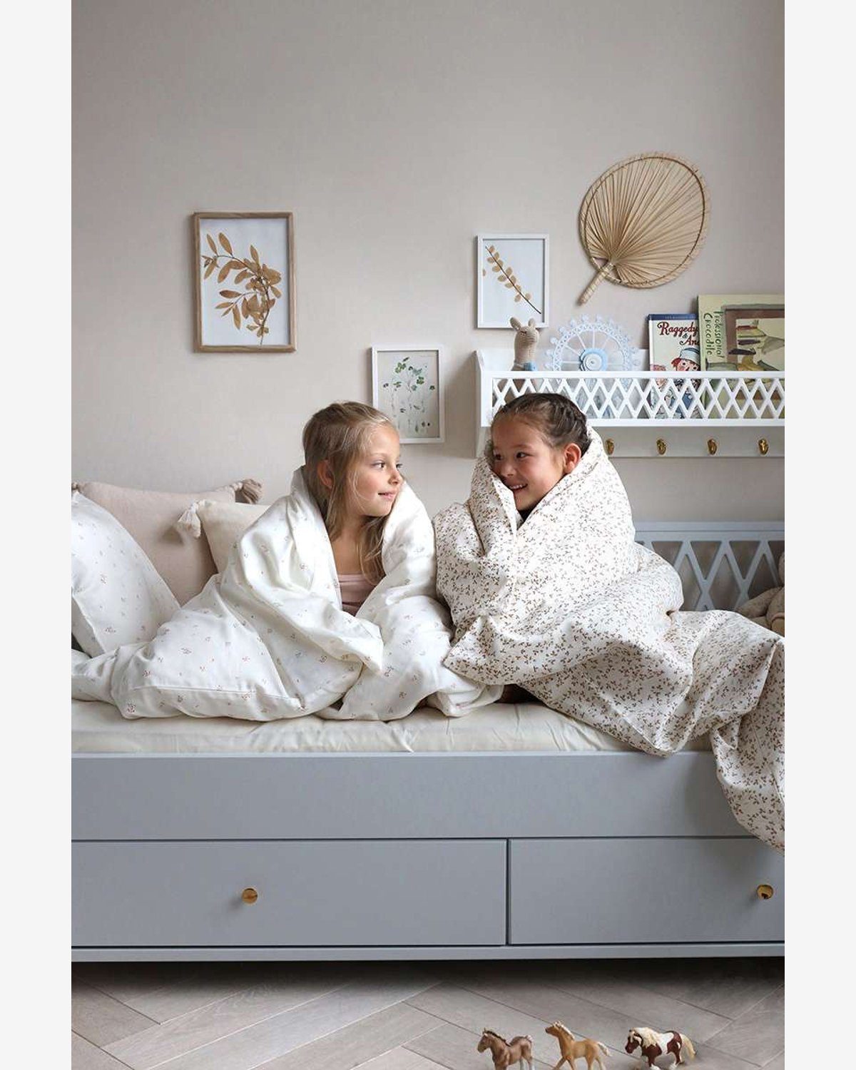Sengetøy Barn 100×140 – Sateng, Øko Bomull | Bedding Junior