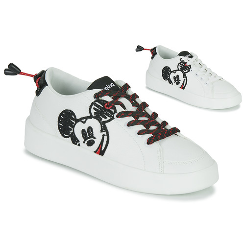 Desigual - FANCY MICKEY - Blanc / Noir