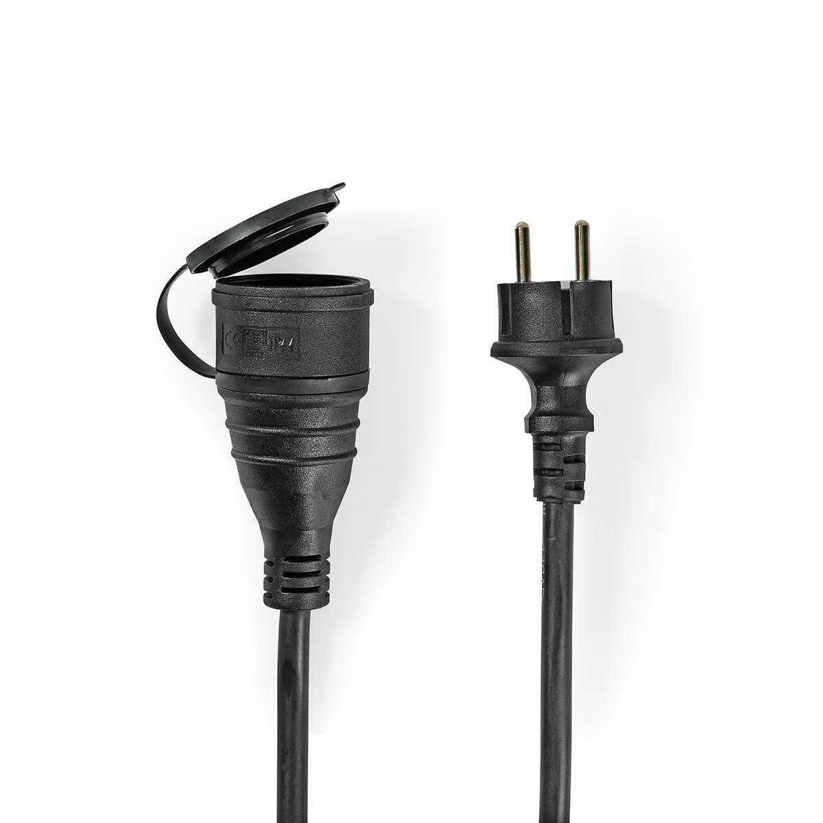 Nedis 20 meter verlengkabel - Black