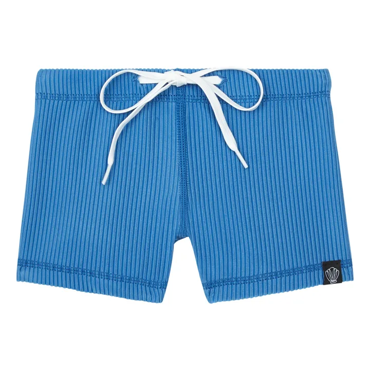Beach & Bandits Short de Bain Côtelé | Bleu