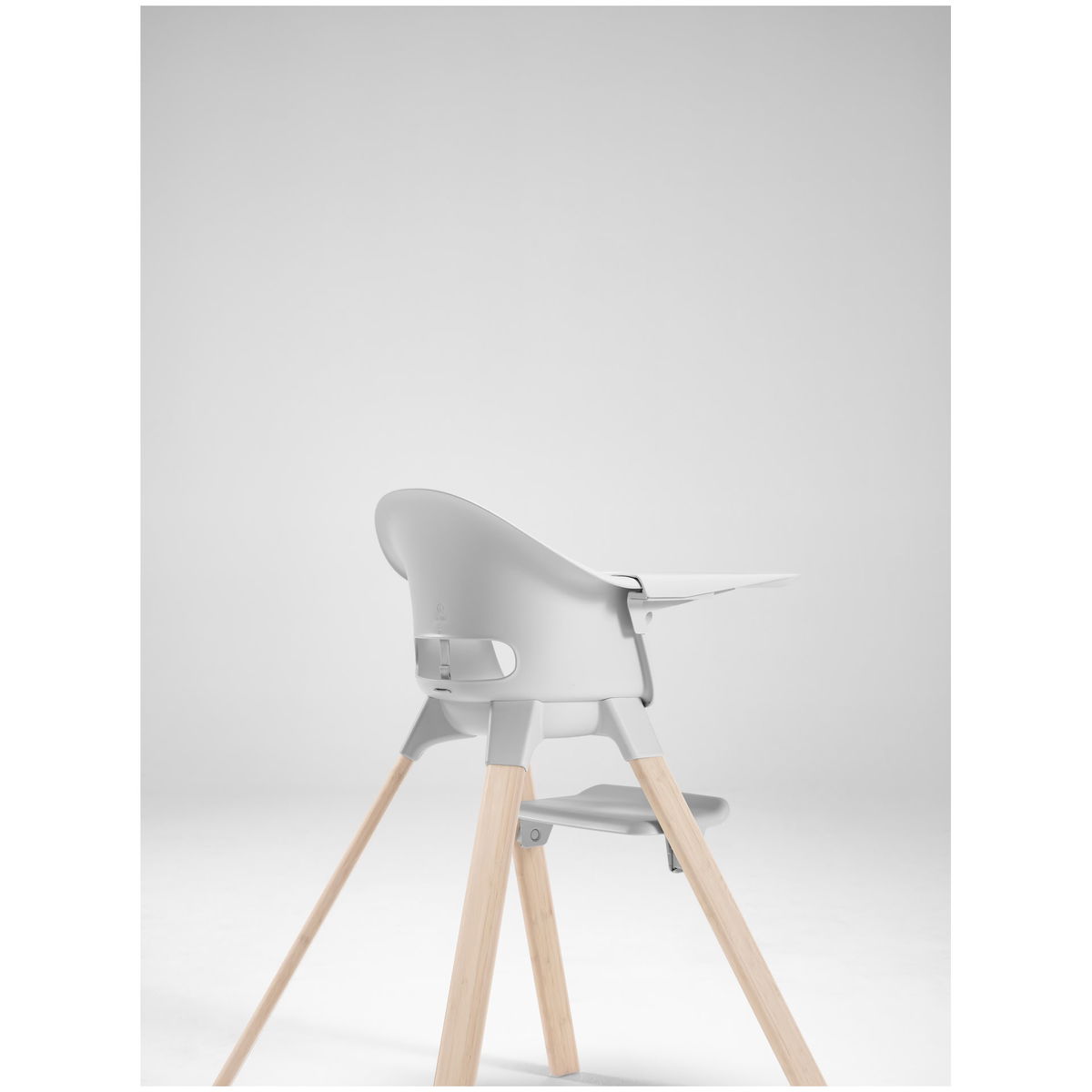 STOKKESTOKKE   Clikk Hochstuhl Bamboo white